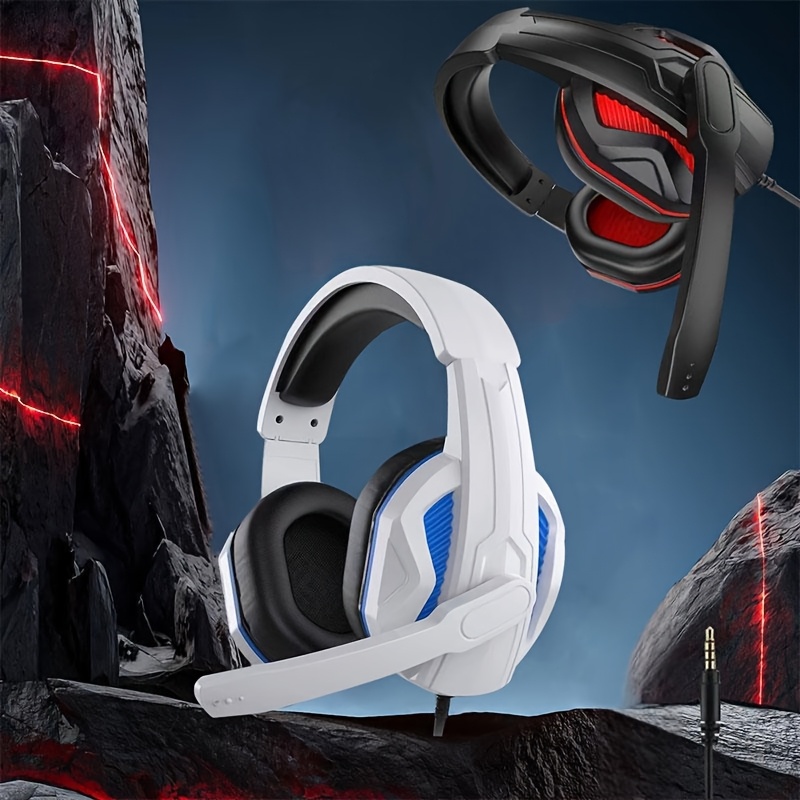 Gaming Headset Rgb - Auriculares con cable sobre la cabeza