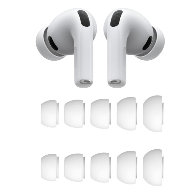 Silicone Ear Tip Replacement - Adaptadores de Silicona Ecológicos para Auriculares