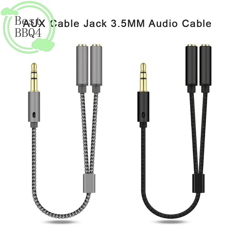 Cable AUX (BBQ4) Jack 3.5MM, C - Earphone Splitter Jack reseña y precio