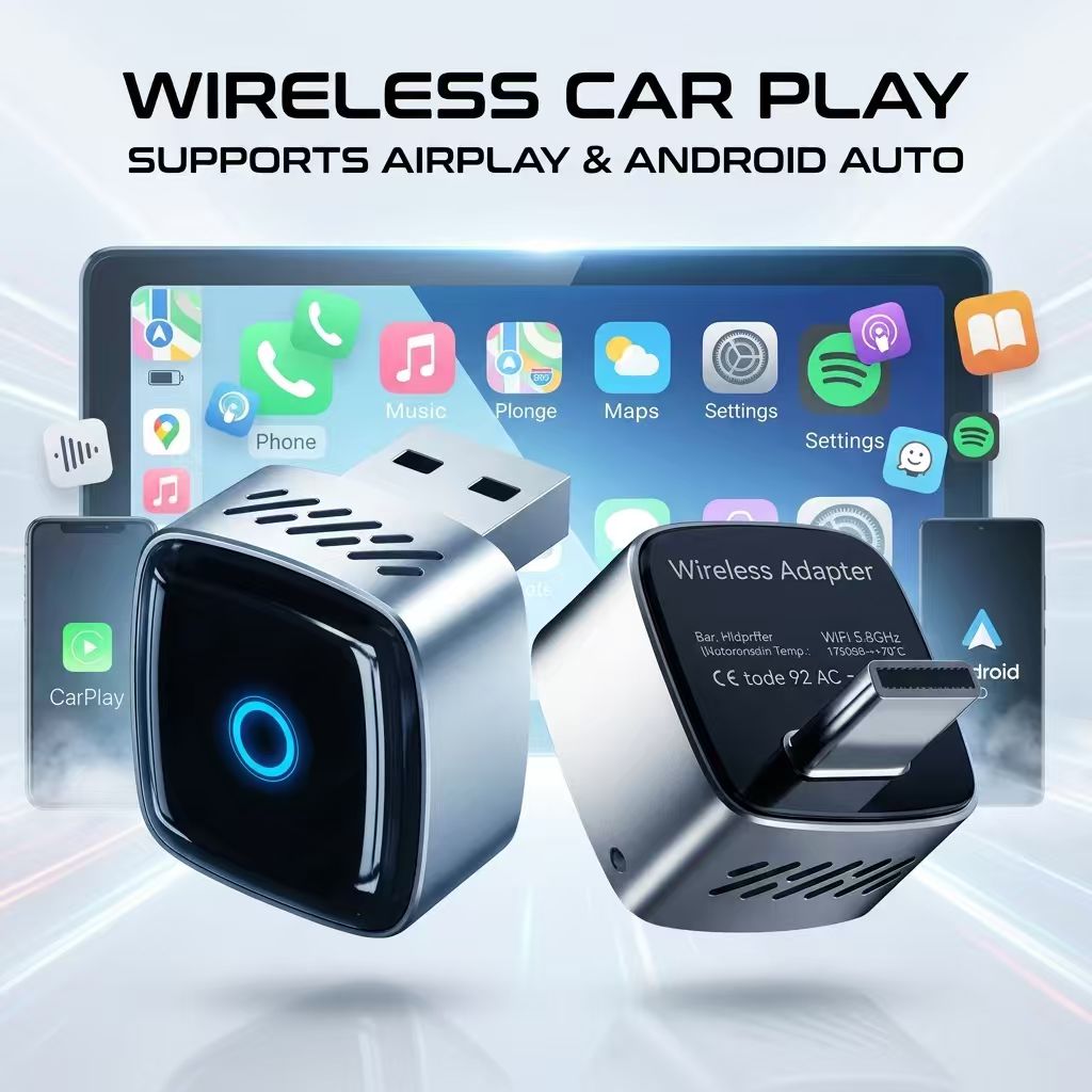 Adaptador CarPlay 2 en 1, de c - Bluetooth Adapter Receiver reseña y precio