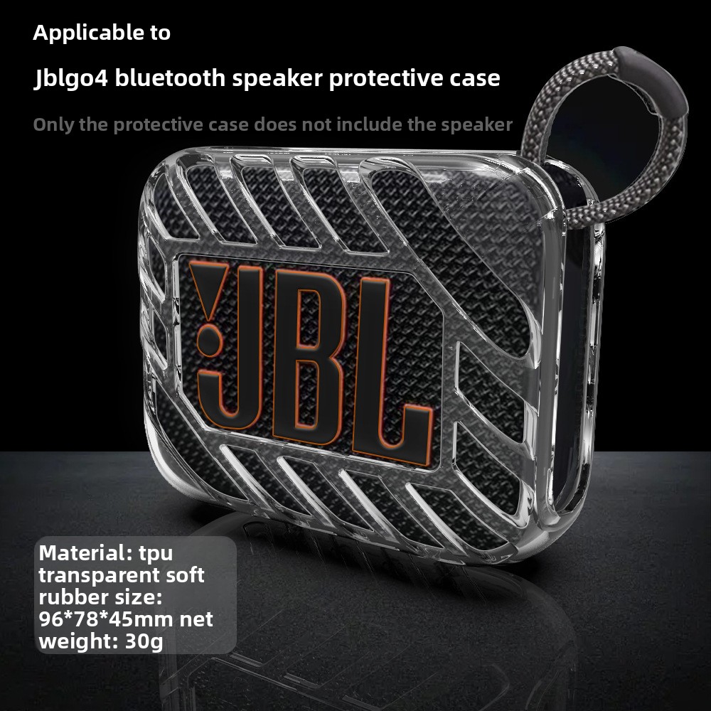 Funda protectora transparente  - Jbl Speaker Go 4 reseña y precio