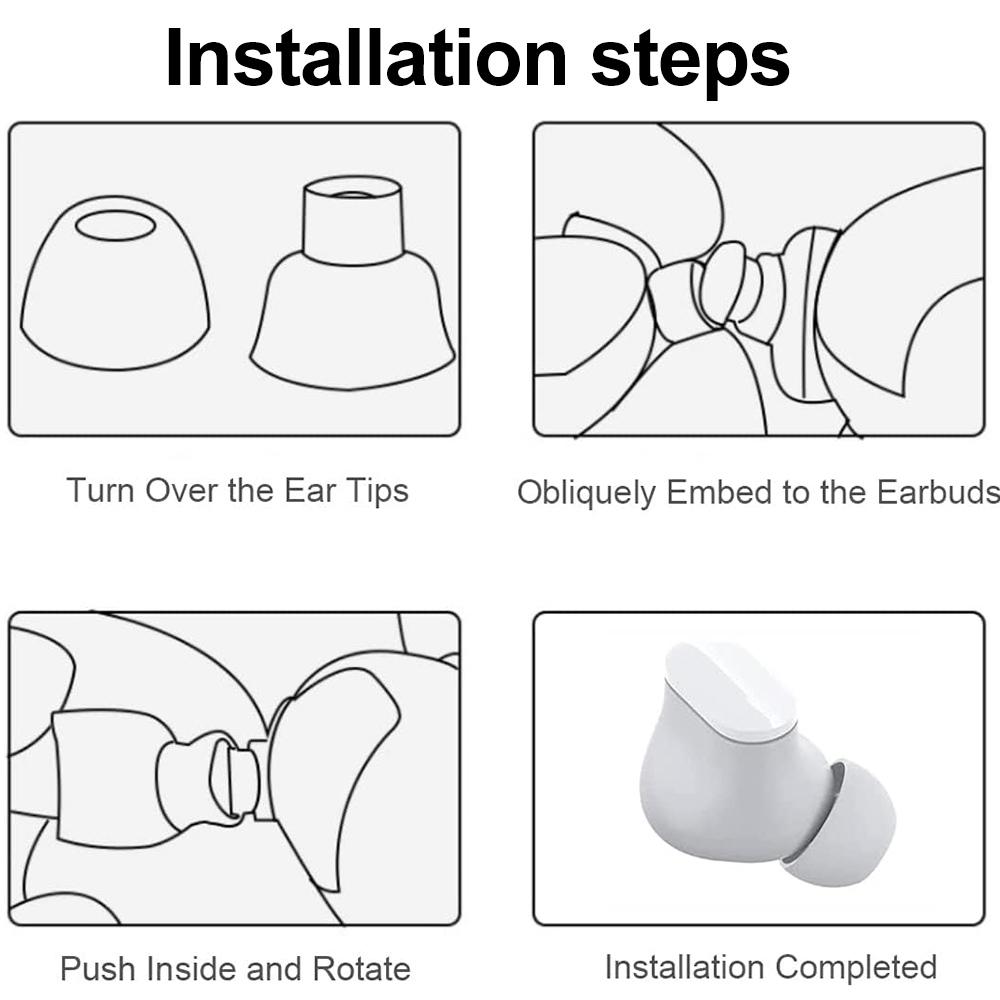 Para Beats Studio Buds XDcase, - Silicone Ear Tip Replacement reseña y precio