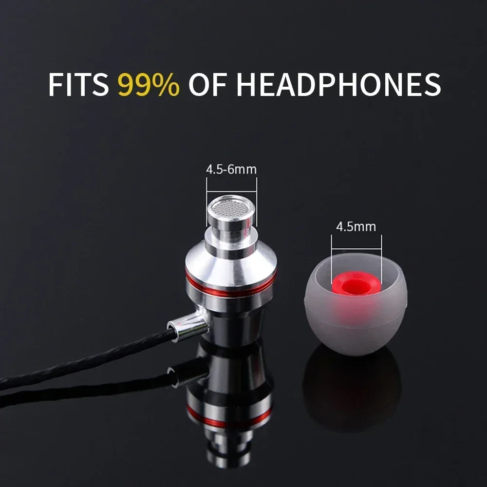 1/60 pares de cubiertas de sil - Silicone Ear Tip Replacement reseña y precio