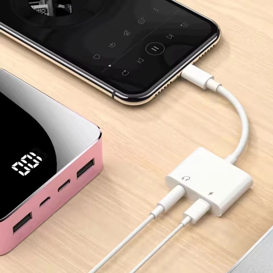 Adaptador de Audio y Carga 2 e - Earphone Splitter Jack reseña y precio